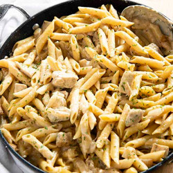 French Onion Chicken Pasta