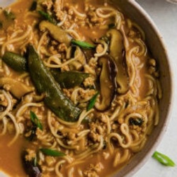 Creamy Coconut Curry Ramen {gluten-free}