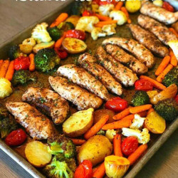 Easy One Pan Balsamic Chicken