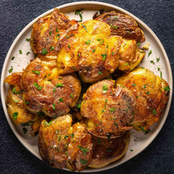 Crispy Smashed Potatoes Recipe