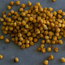 Curry Fried Chickpeas