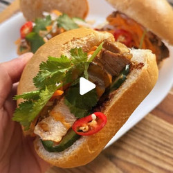 Grilled Lemongrass Pork Banh Mi Sliders