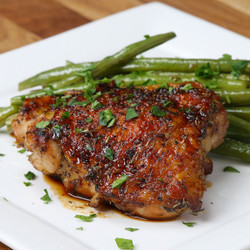 One-pan Honey Garlic Chicken Recipe By Tasty