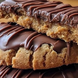Peanut Butter Yogurt Fudge Cookies