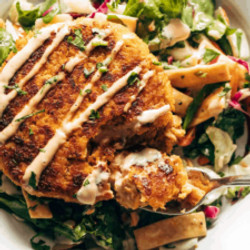 Spicy Salmon Burgers