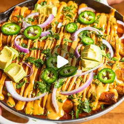 One Skillet Dairy-free Enchiladas