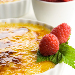 No-bake Crème Brûlée