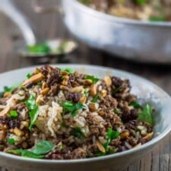 Loaded Lebanese Rice: Hashweh