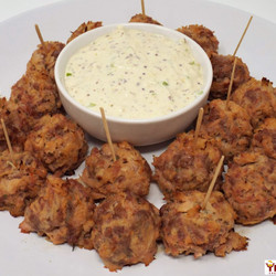 Oven Baked Sauerkraut Balls