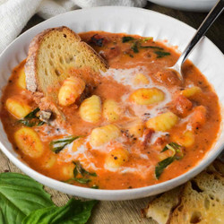 Creamy Tomato Gnocchi Soup