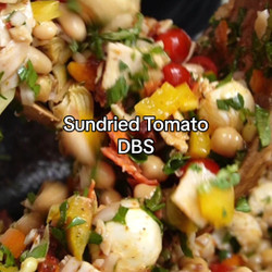 Sundried Tomato Dense Bean Salad