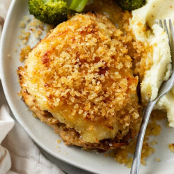 Copycat Longhorn Parmesan Crusted Chicken