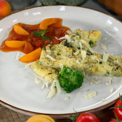 Brokkoli-rösti-stäbchen Mit Tomaten-aprikosen-sauce