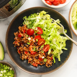 Instant Pot Quinoa Burrito Bowls