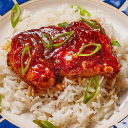 Honey-garlic Slow Cooker Chicken Thighs