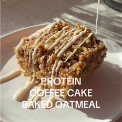Coffee Cake Baked Oatmeal