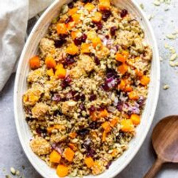 Butternut Squash And Cranberry Quinoa Salad