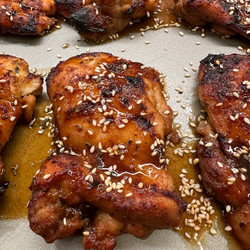 Easy Honey Ginger Sesame Chicken
