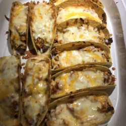 Creamy Cheesy Chicken Tacos
