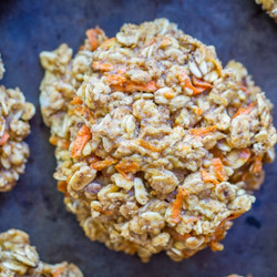 Carrot Sweet Potato Breakfast Cookies