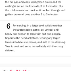 Apple Vinaigrette
