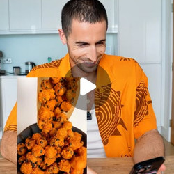 High Protein Chickpea Popcorn