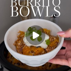 Chicken Burrito Bowls