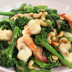 Mouth-watering Prawn And Broccolini Stir-fry