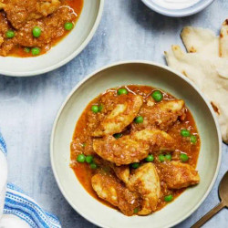 15-minute Curry With Chicken And Peas
