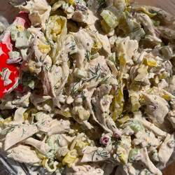 Pepperoncini Chicken Salad
