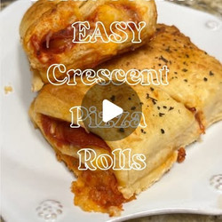 Easy Crescent Pizza Rolls