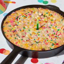 Cast Iron Confetti Cookie