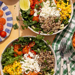 Summer Elote Quinoa Salad