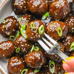Momofuku-Inspired Asian Meatballs (Glazed Tonight, Freeze-Friendly)