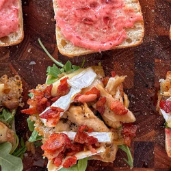 Thanksgiving Leftover Bacon &amp; Brie Melts