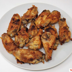 Garlic Butter Baked Chicken Wings