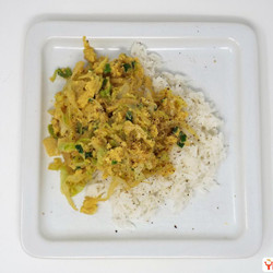 Cabbage And Egg Stir Fry