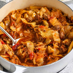 Ground Beef And Cabbage