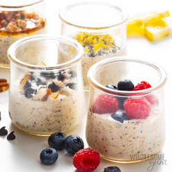 Keto Overnight Oats (+ 10 Flavors)