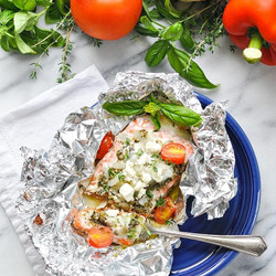 5-ingredient Mediterranean Salmon