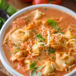 Tomato Tortellini Soup
