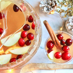 The Naughty Nutcracker Easy Christmas Punch With Bourbon