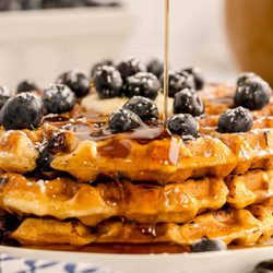 Blueberry Waffles