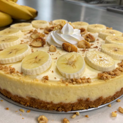 Banana Cream Cheesecake