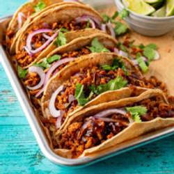 BBQ Shredded Tofu Tacos