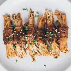 Enoki Beef Rolls