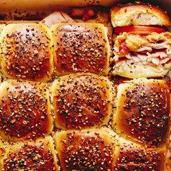 Kentucky Hot Brown Sliders