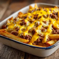 Cheeseburger French Fry Bake