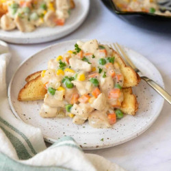 Chicken Pot Pie Skillet Recipe (no crust)