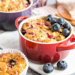 Breakfast Protein Baked Oats